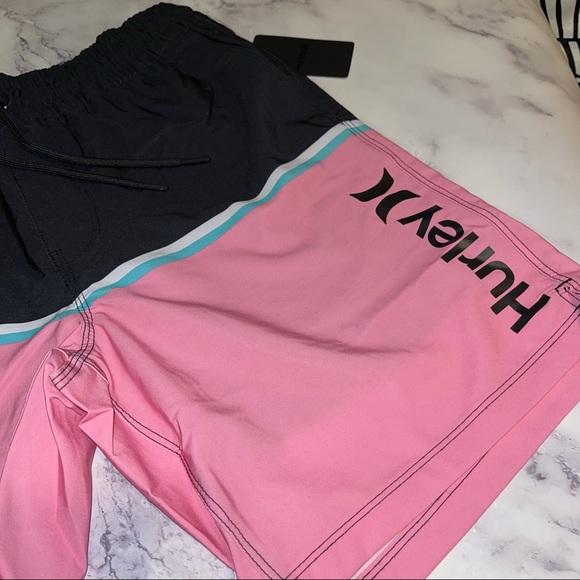 🔥Hurley Volley Color Block Swim Trunks  NWT - Picture 8 of 10
